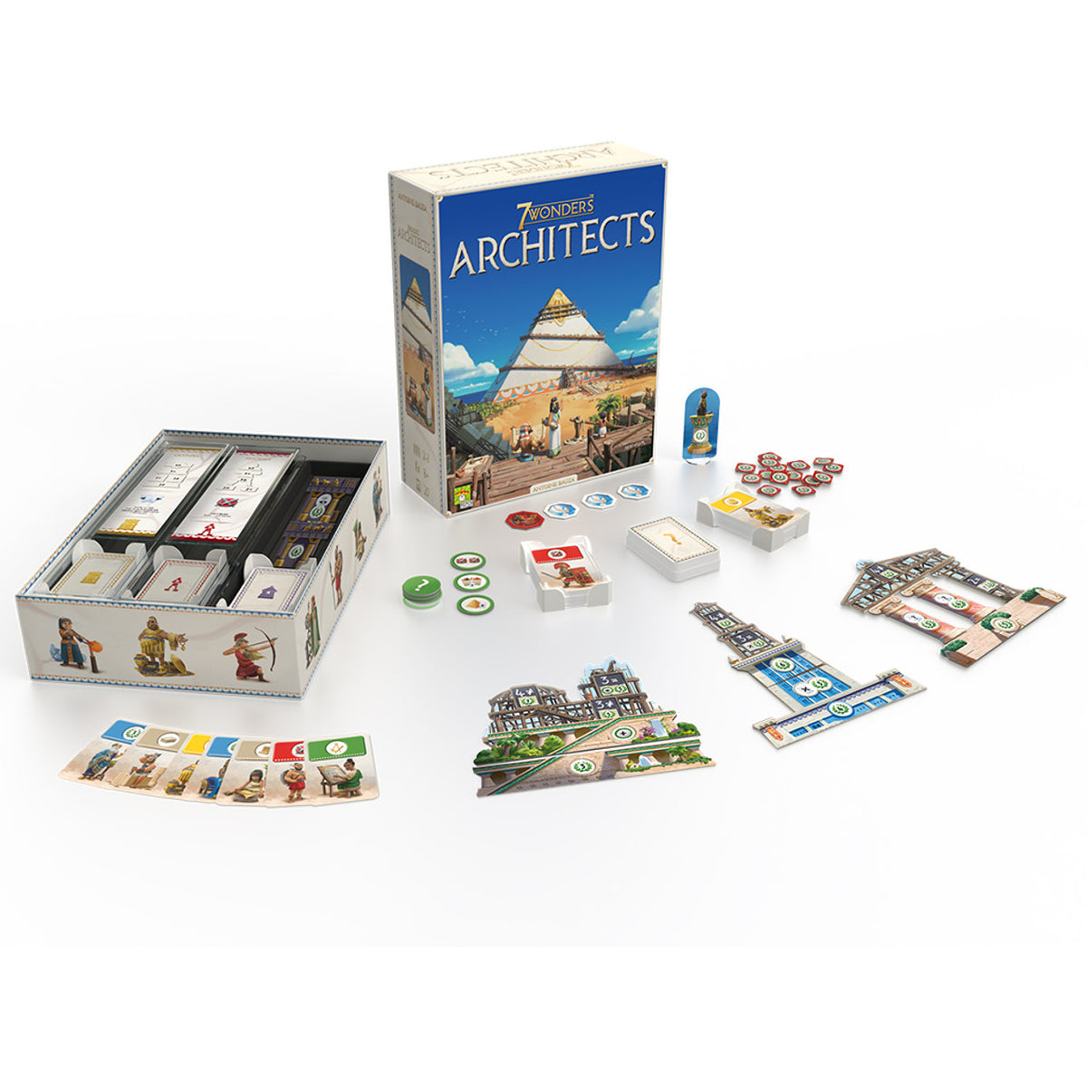 Asmodee, 7 Wonders Architects Game SVA01