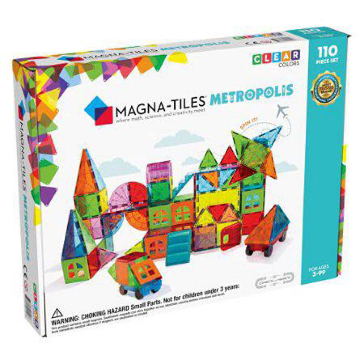 Magna Tiles, Metropolis Set 110pc Set 20110