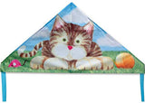 56 in. Delta Kite - Fluffy Cat
