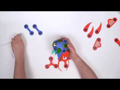 Clixo, Art Craft Kit: Ocean Creatures Pack CL-DSEA-BR-1