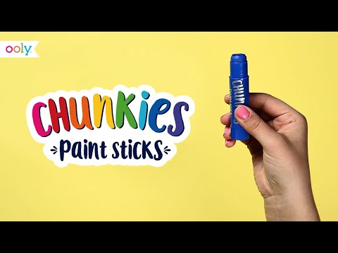 Ooly, Chunkies Paint Sticks: Pastel Set of 6 126-018