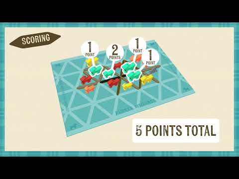 Hootenanny Games, Floats McGoats: The Raft-Building Board Game 2204