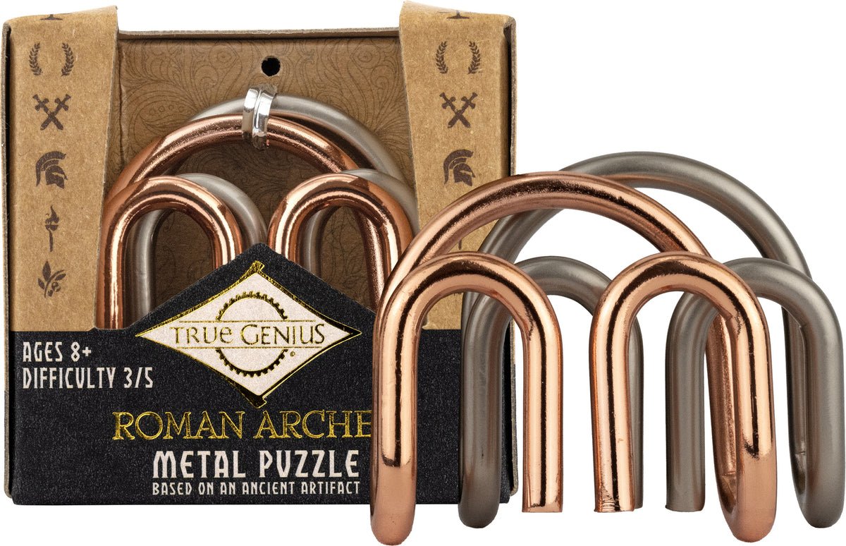 Roman Arches - Metal Disentanglement Puzzle