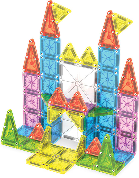 Magna-Tiles microMags Travel Deluxe 55 Piece Set