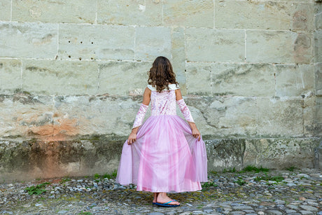 Great Pretenders Velvety Soft Sleeping Sweetheart Princess Gown with Arm Warmers, size 5/6