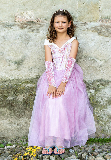 Great Pretenders Velvety Soft Sleeping Sweetheart Princess Gown with Arm Warmers, size 5/6