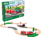 BRIO World Pull Back Train Set