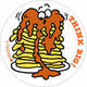 Think Big! - Pancakes scent Retro Scratch 'n Sniff Stinky Stickers (24 Ct)