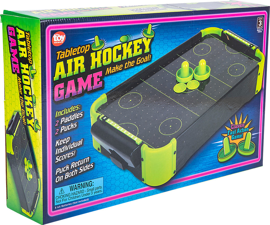 Neon Tabletop Air Hockey Game 20"x12.25"