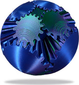 Gear Ball Fidget Toy (Blue & Green)